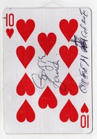 Ten of Hearts from Mean Jean's Found Deck