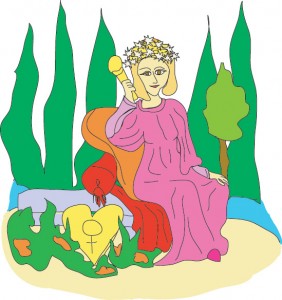 #3 The Empress from Georgie's Tarot