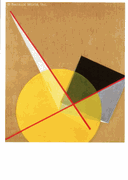 Yellow Circle by László Moholy-Nagy