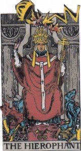 Tower Striking the Hierophant's Throne