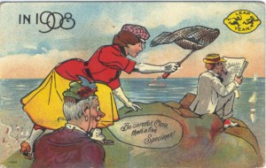 Leap Year Postcard - 1908