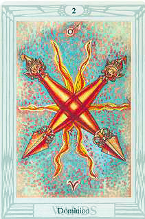 Thoth 2 of Wands