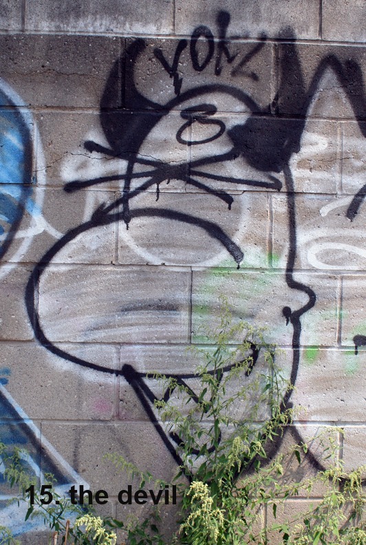 15 The Devil - Toronto Graffiti Tarot