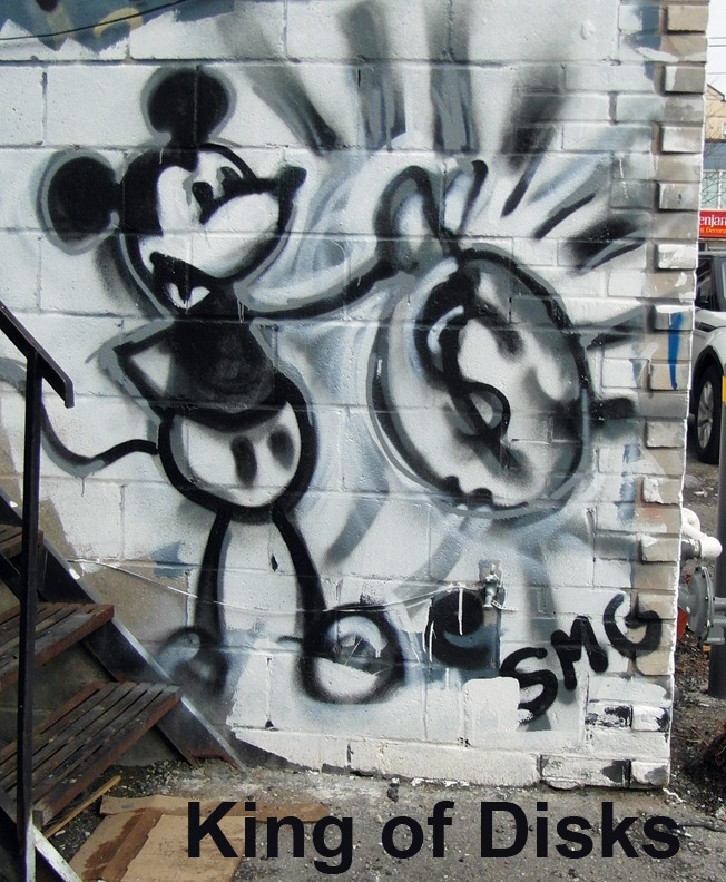 King of Disks - Toronto Graffiti Tarot