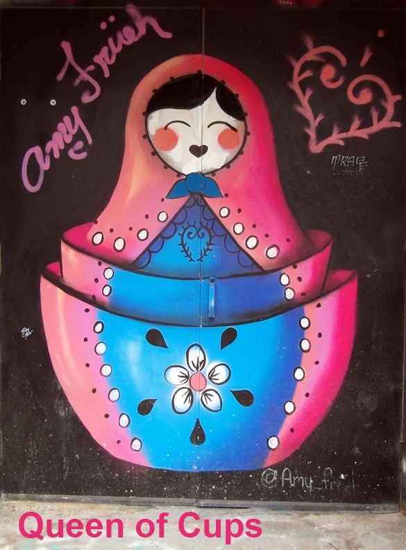 Queen of Cups - Toronto Graffiti Tarot