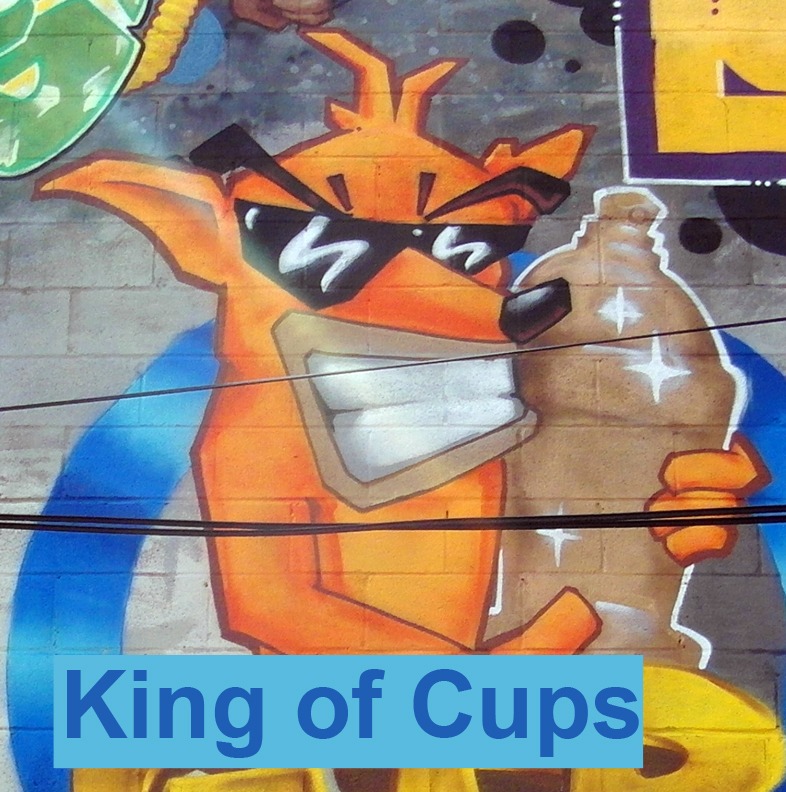 King of Cups - Toronto Graffiti Tarot