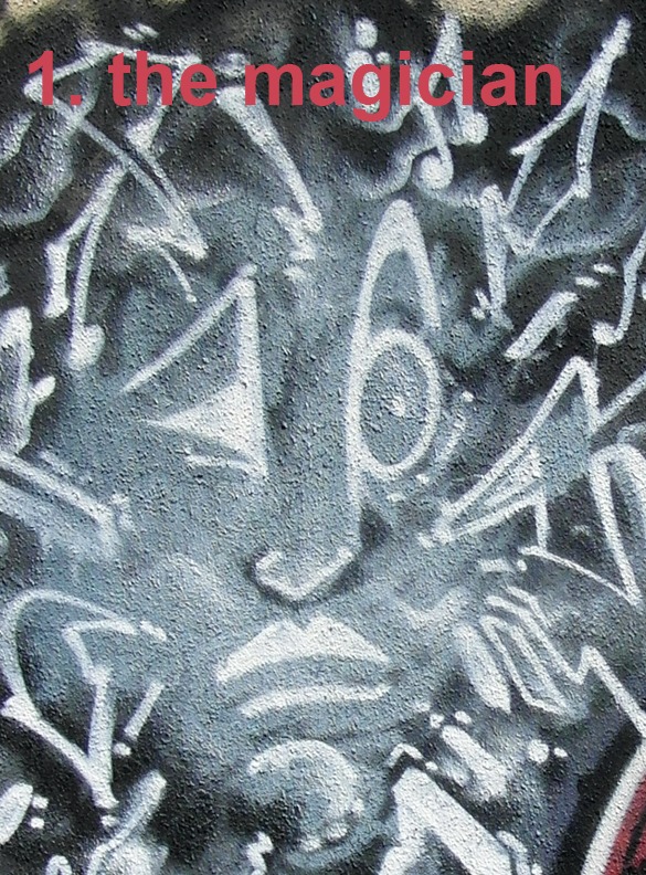 #1 The Magician - Toronto Graffiti Tarot