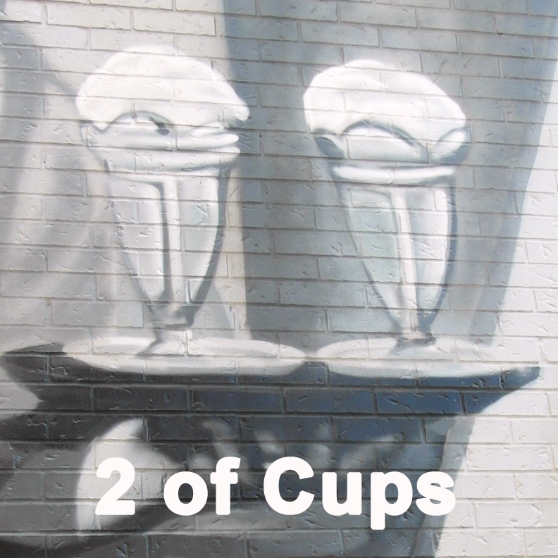 2 of Cups - Toronto Graffiti Tarot