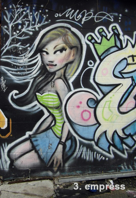 #3 The Empress - Toronto Graffiti Tarot