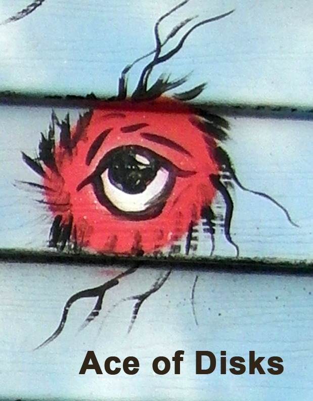 Ace of Disks - Toronto Graffiti Tarot