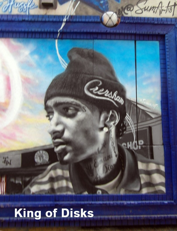 King of Disks -  Toronto Graffiti Tarot