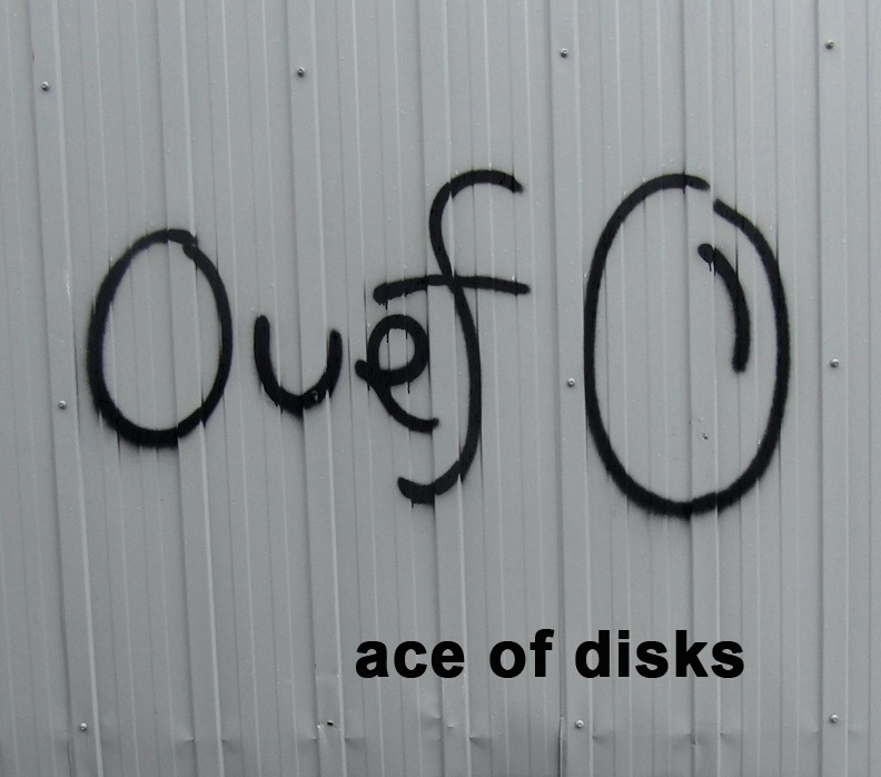 Ace of Disks - Toronto Graffiti Tarot