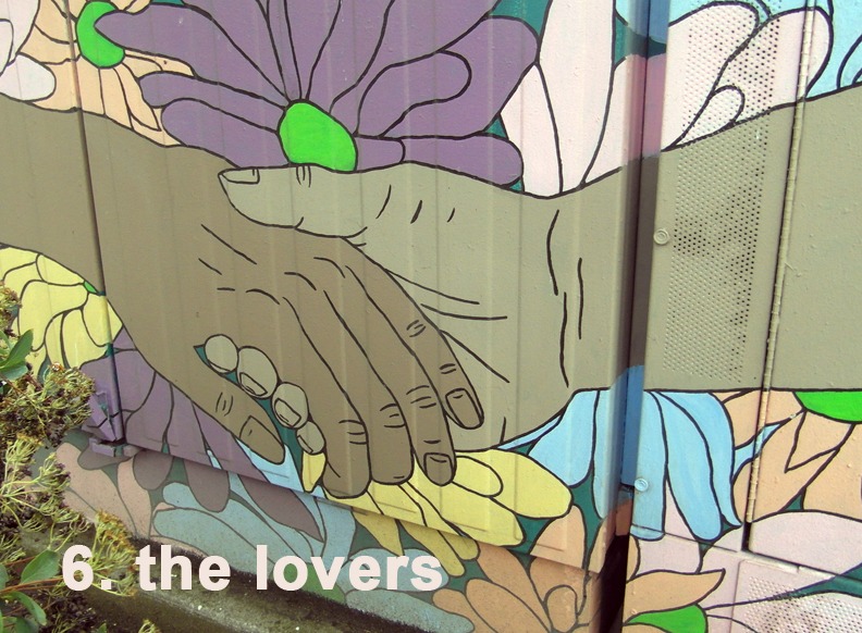 #6 The Lovers - Toronto Graffiti Tarot