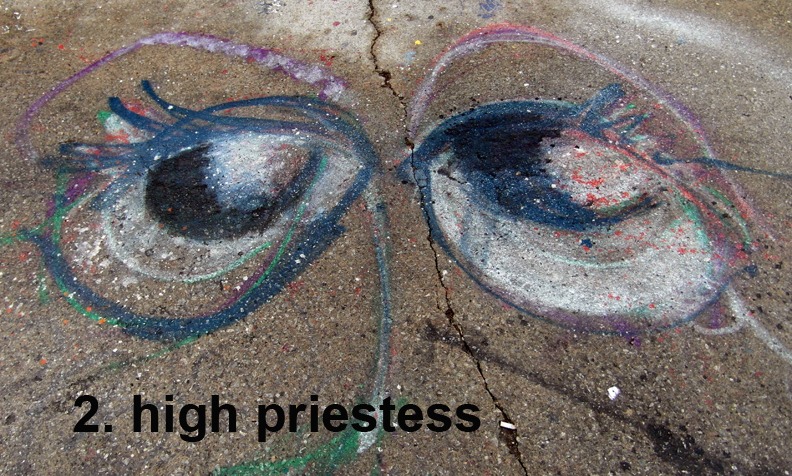 #2 High Priestess - Toronto Graffiti Tarot