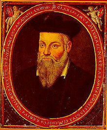 Nostradamus, portrait by his son Cesar