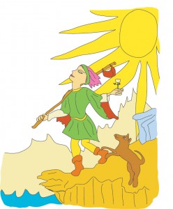 #0 The Fool from Georgie's Tarot