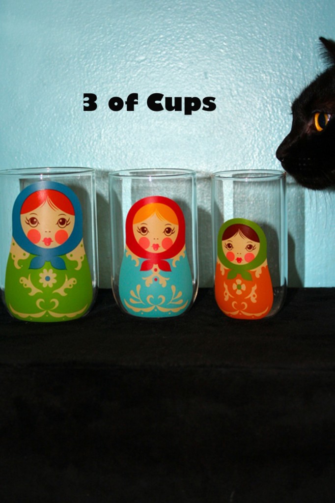 3 of Cups - Georgie's House Tarot