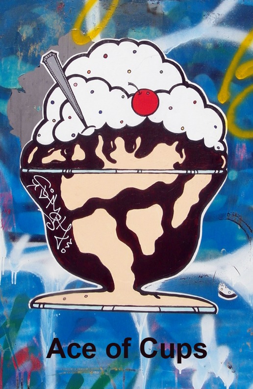 Ace of Cups - Toronto Graffiti Tarot