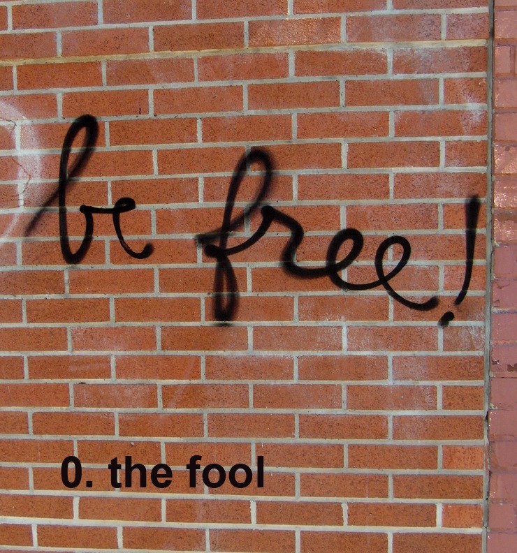 #0 The Fool - Toronto Graffiti Tarot