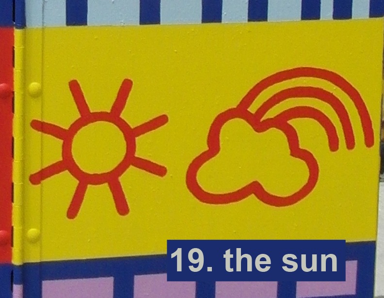 #19 The Sun - Toronto Graffiti Tarot
