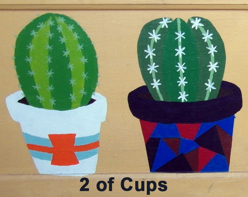 2 of Cups - Toronto Graffiti Tarot