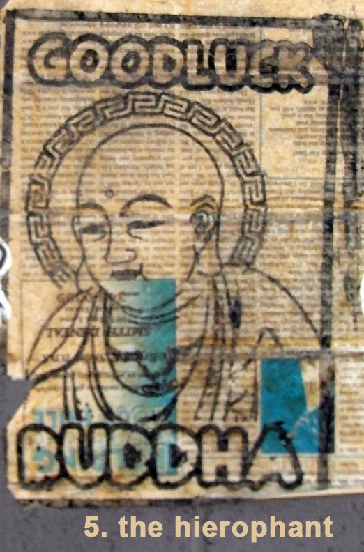 #5 The Hierophant - Toronto Graffiti Tarot