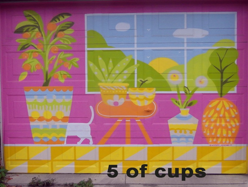 5 of Cups - Toronto Graffiti Tarot