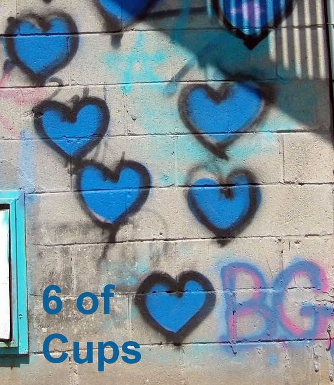 6 of Cups - Toronto Graffiti Tarot