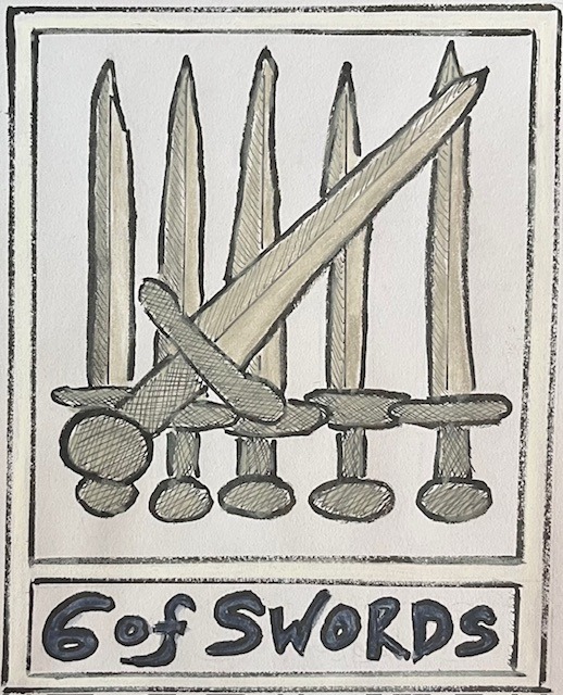 6 of Swords