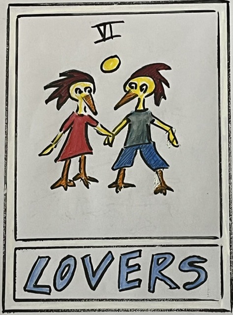 #6 The Lovers - Yellow Bird Tarot