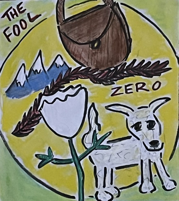 The Fool - Bare Bones Tarot