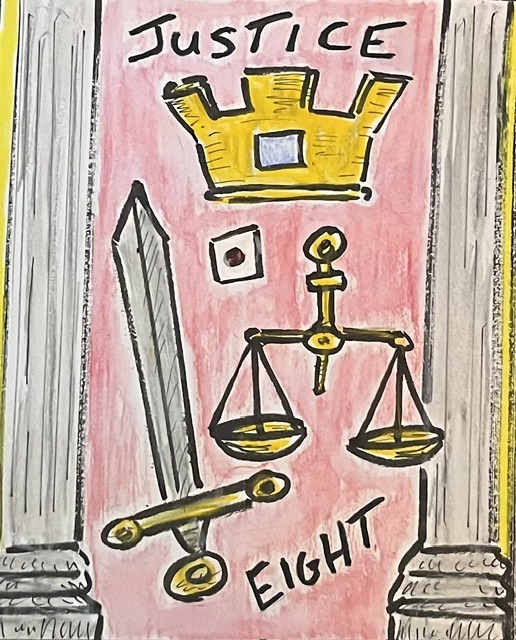 Justice - Bare Bones Tarot